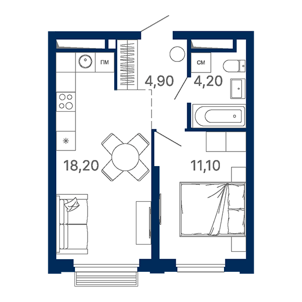 ЖК U2 Южное Тушино, Москва | Жилой комплекс «U2 Южное Тушино» на берегу канала имени Москвы
